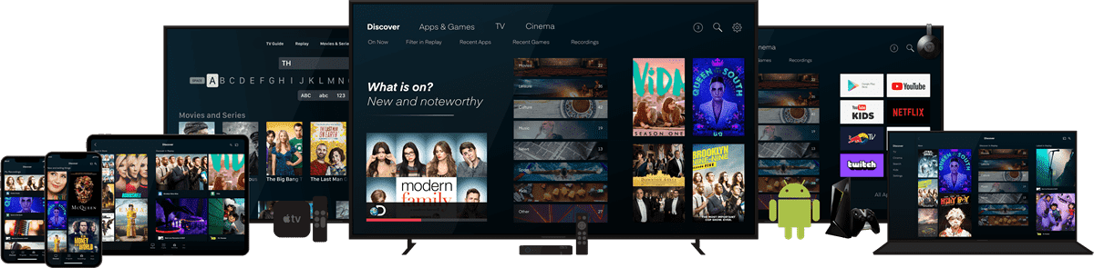 StromioTV auf Smart TV, Fire TV, iOS, Android, PC und Tablets